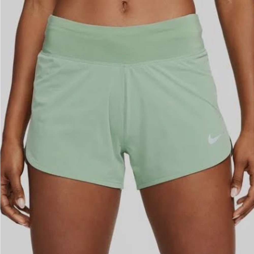 Nike Mint Green Eclipse Running Short